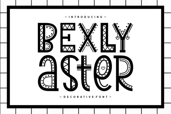Bexly Aster Font: Creative Typography