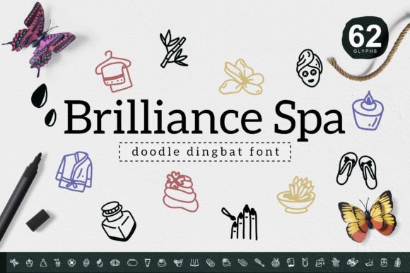 Brilliance Spa Font for Creative Projects