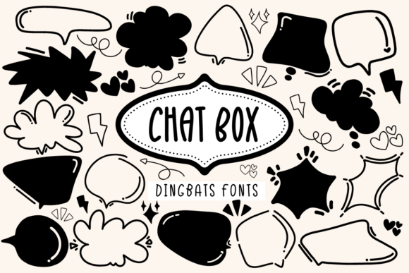 Chat Box Font: A Cute Typeface for Digital Marketing