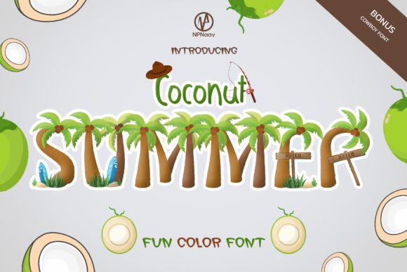 Coconut Summer Font for Web Design