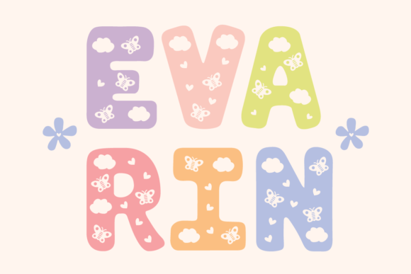 Evarin: A Cute Font for Creative Projects