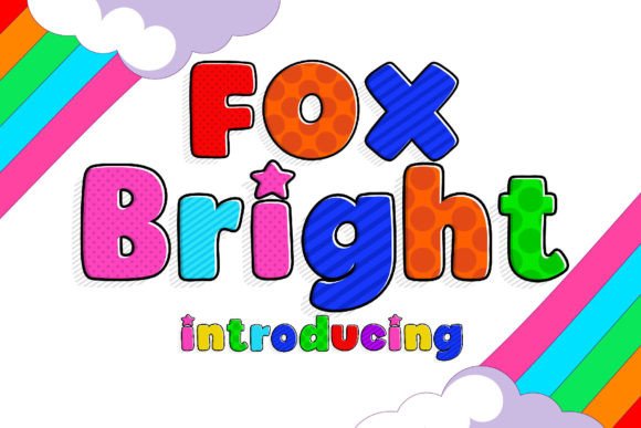 Fox Bright: A Colorful Font for Creative Campaigns