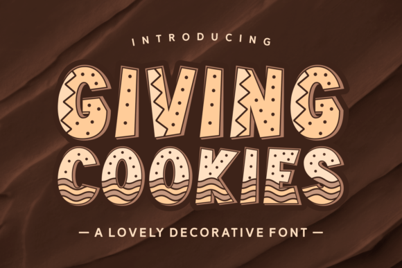 Giving Cookies Font Review