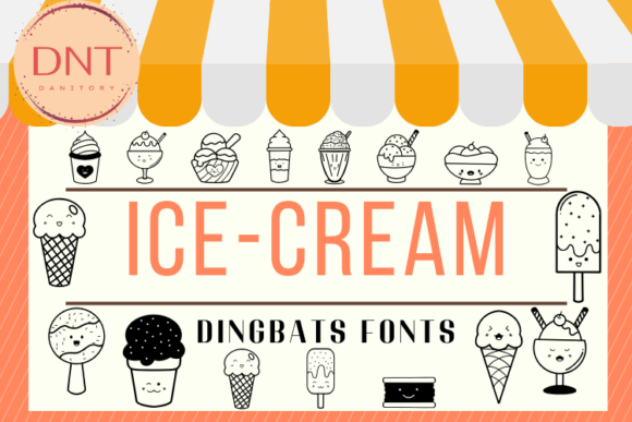 Icecream: A Sweet Typeface for Editorial Design