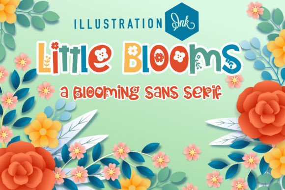 Little Blooms: A Cute Font for Creative Campaigns