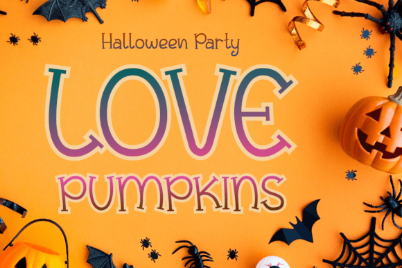 Love Pumpkins Font: A Sweet Typographic Choice