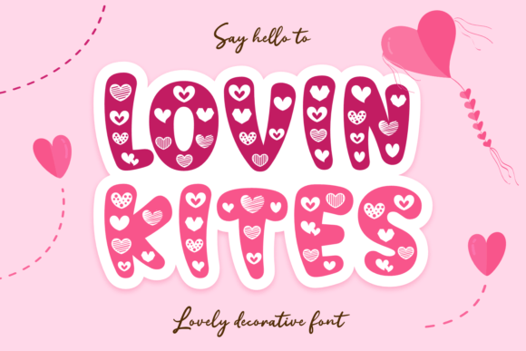 Lovin Kites: A Romantic Font for Web Design