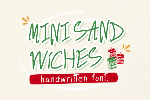 Mini Sandwiches Font for Creative Makers
