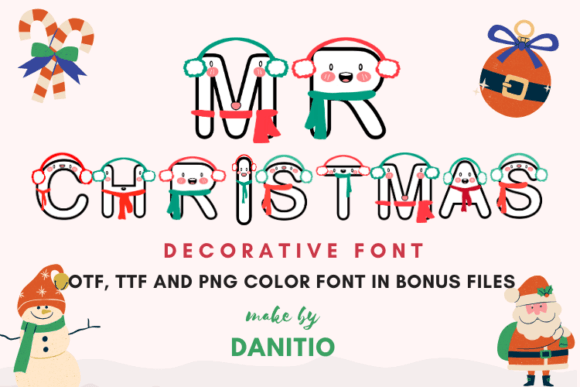 Mr.christmas: A Festive Font for Business