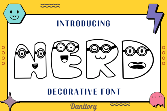 Nerd: A Fun Font for Creative Campaigns