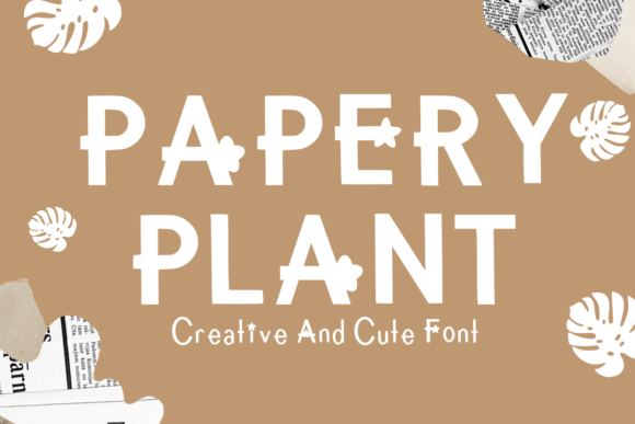Paperyplant: A Creative Serif Font for Digital Marketing