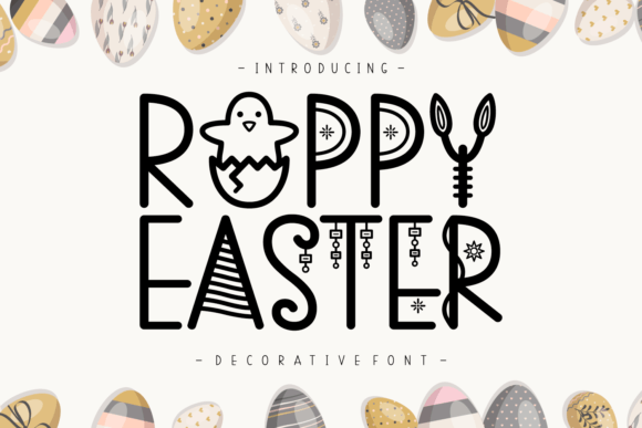 Roppy Easter Font Review