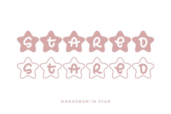 Stared: A Playful Font for Editorial Design