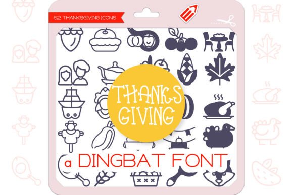 Thanksgiving Icons Font