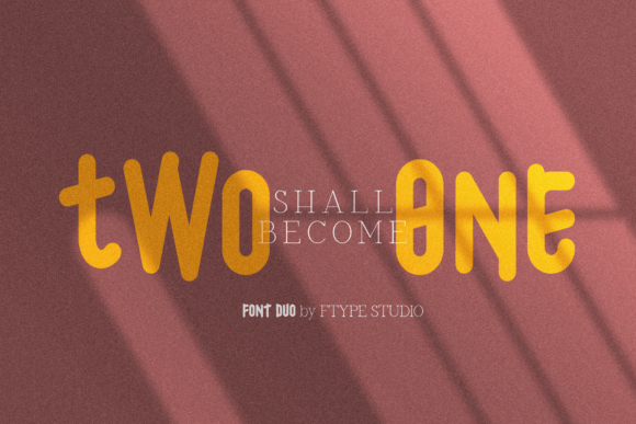 Twoone: A Stylish Serif Font for Business Branding