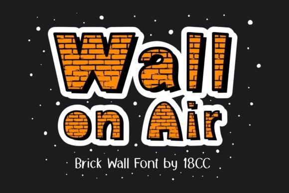 Wall on Air Font for Web Design