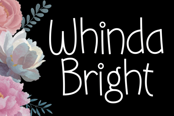 Whinda Bright: A Cute Sans Serif for Creative Projects